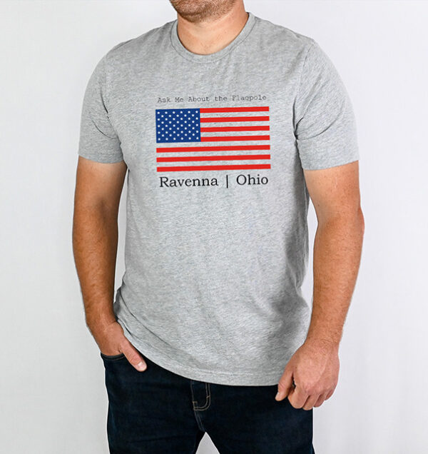 Ask Me About the Flagpole T-Shirt Version 2 - Image 3