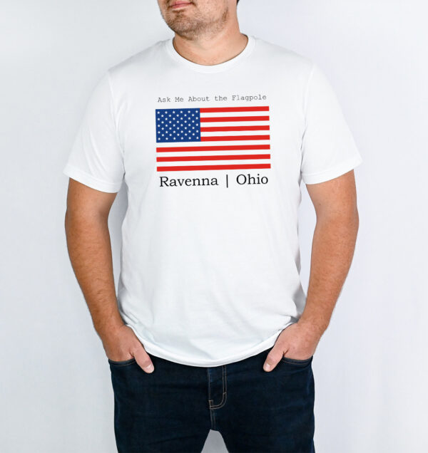 Ask Me About the Flagpole T-Shirt Version 2 - Image 2