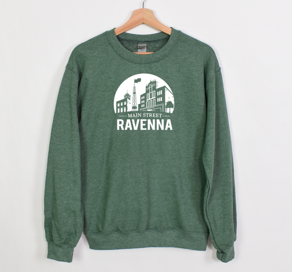 Main Street Ravenna Logo Crewneck Sweatshirt - Image 3